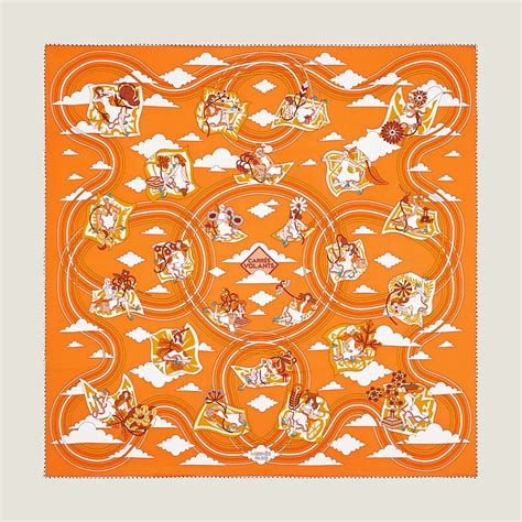 hermes la maison des carres scarf|Carres Volants scarf 70 .